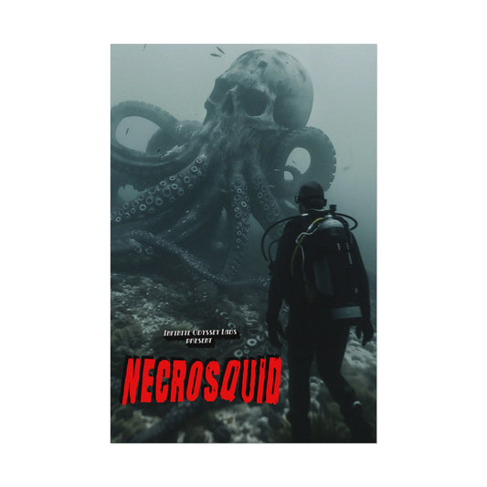 NECROSQUID 001 24x36 Art Print