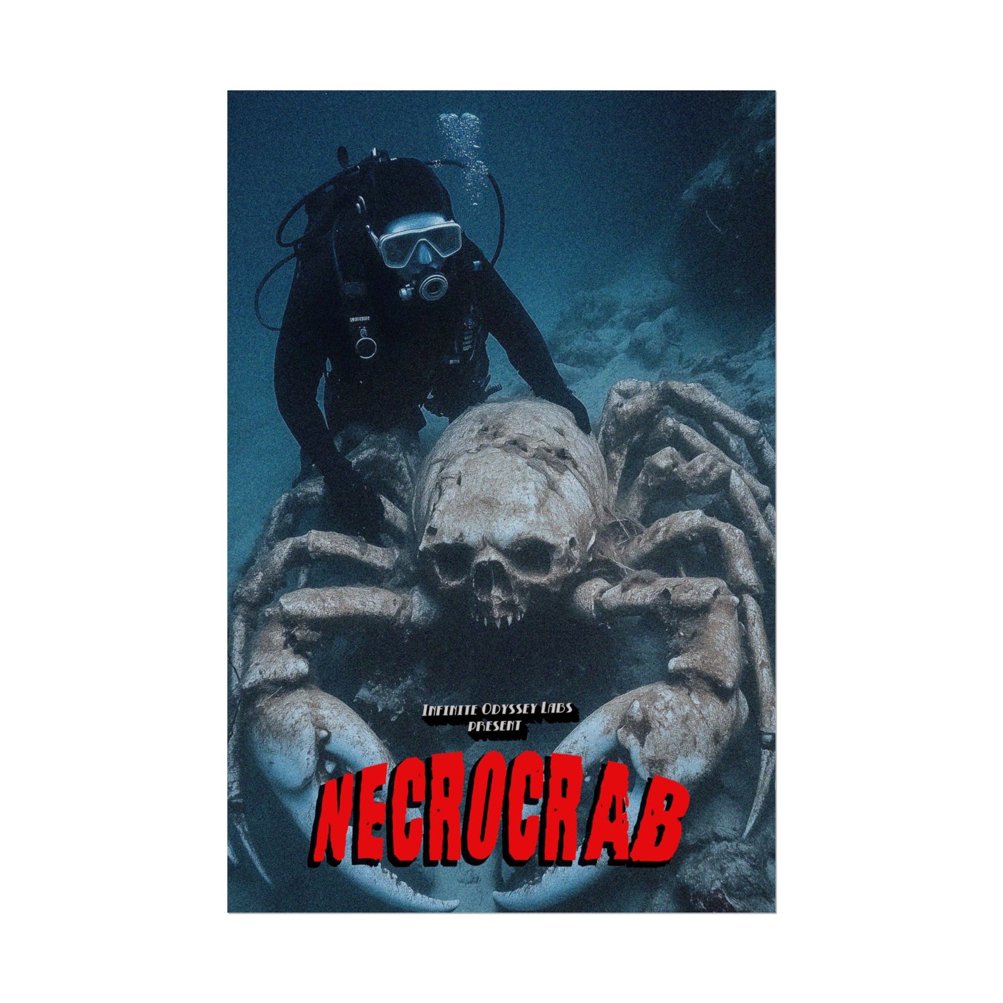 NECROCRAB 001 24x36 Art Print