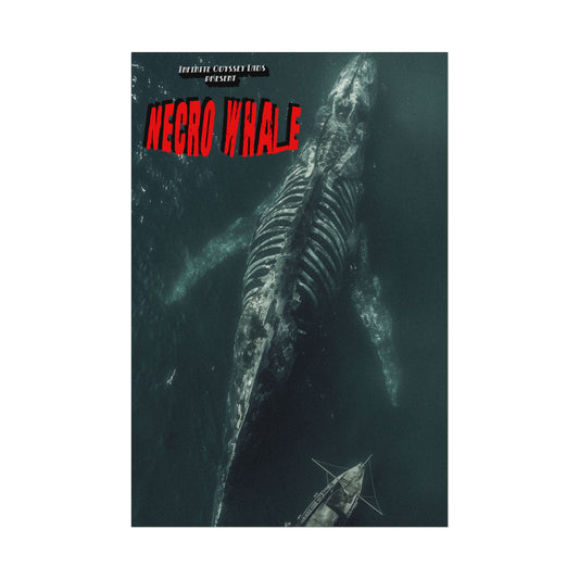 NECROWHALE 001 24x36 Art Print