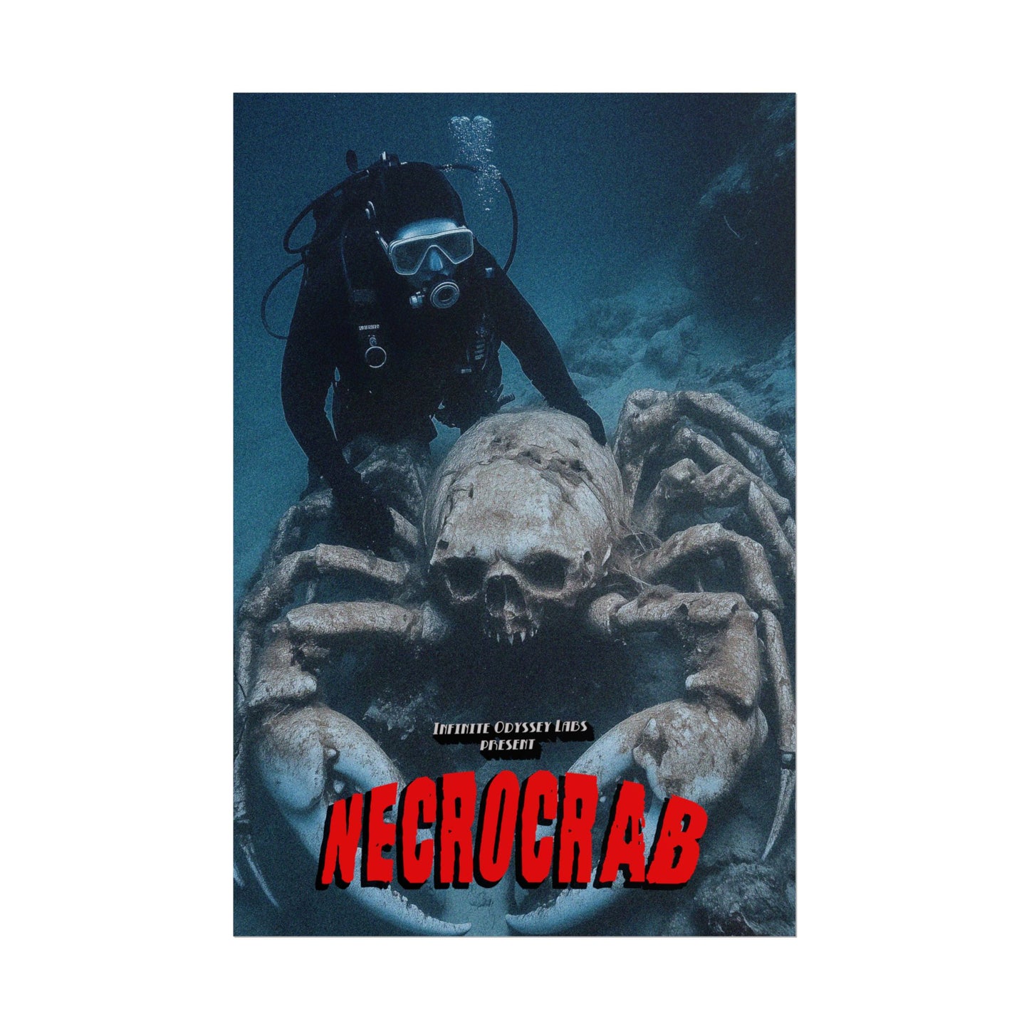 NECROCRAB 001 24x36 Art Print