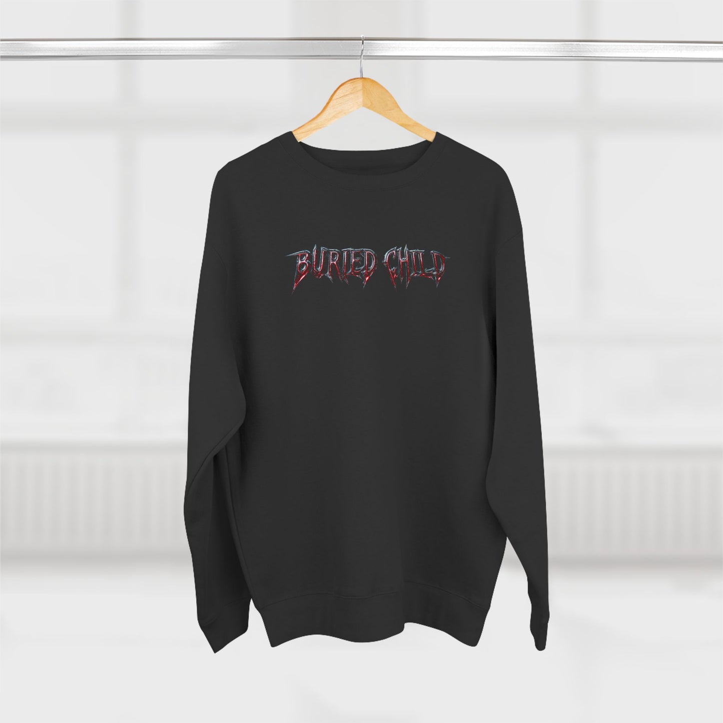 BC 'I CAN FIX HER' RED LOGO SWEATER