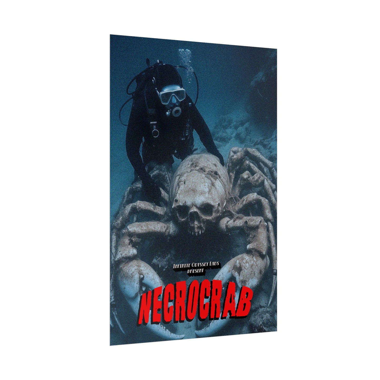 NECROCRAB 001 24x36 Art Print